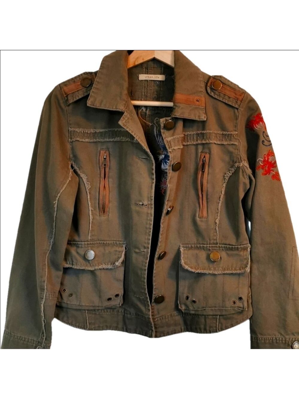 Urban life military type jacket size XS